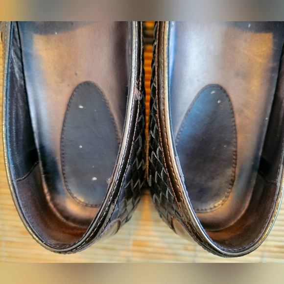 Bronze Cole Haan X Nike Air woven leather Mary Jane ballet flats (6)🩰 - Picture 8 of 9